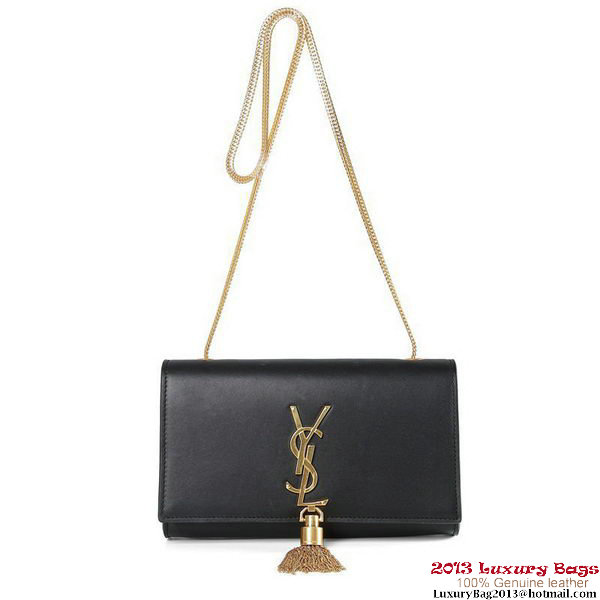 Yves Saint Laurent Small Monogramme Cross-body Shoulder Bag 5475 Black
