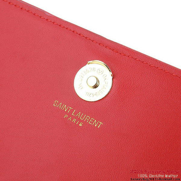 Yves Saint Laurent Small Monogramme Cross-body Shoulder Bag 5475 Red