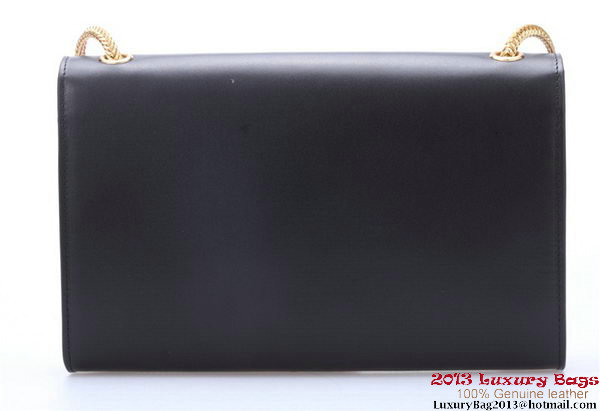 Yves Saint Laurent Small Monogramme Cross-body Shoulder Bag Y042 Black