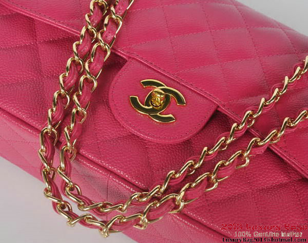 Chanel Jumbo Quilted Classic Cannage Patterns Flap Bag A58600 Rose Gold