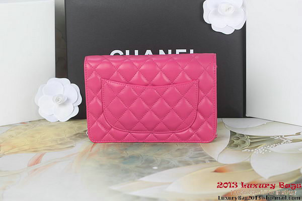Chanel A33814 Original Sheepskin Leather mini Flap Bag Rose