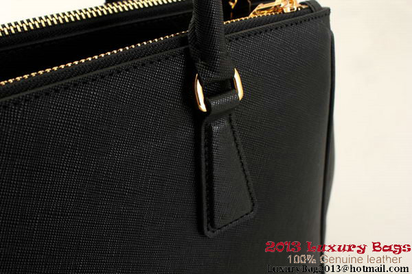 Prada Saffiano 30cm Tote Bag BN1801 - Black