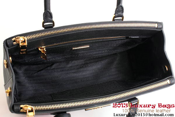 Prada Saffiano 30cm Tote Bag BN1801 - Black
