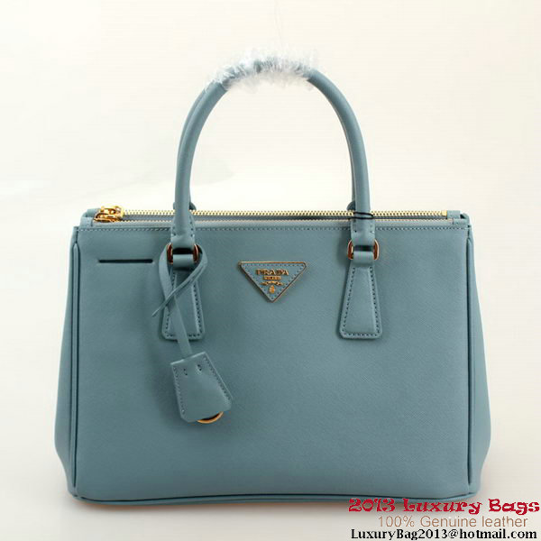 Prada Saffiano 30cm Tote Bag BN1801 - SkyBlue