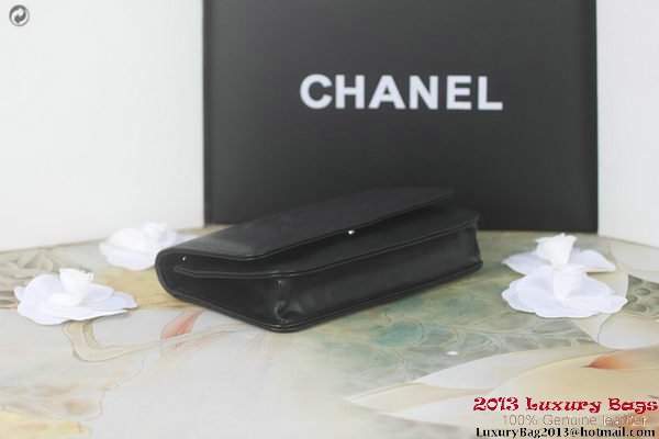 Chanel A33814 Original Cannage Patterns mini Flap Bag Black