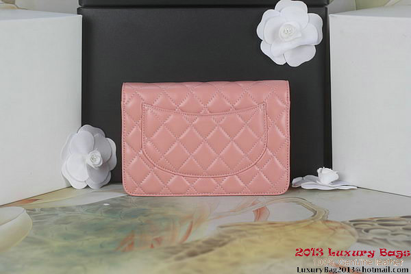 Chanel A33814 Original Sheepskin Leather mini Flap Bag Light Pink