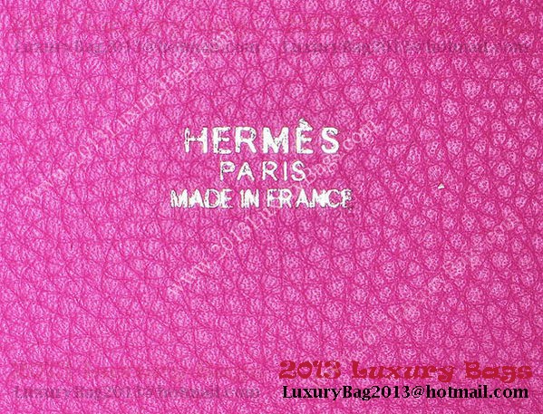 Hermes Picotin Lock PM Bag in Clemence Leather 8615 Peach
