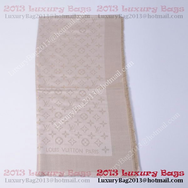 Louis Vuitton Scarves Cotton WJLV092 Apricot&Gold