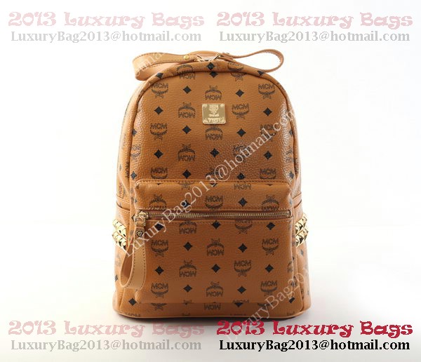 MCM Stark Backpack Grainy Leather 40123 Camel
