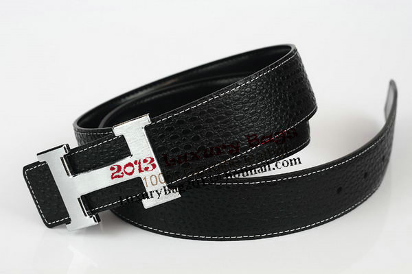 Hermes Belt Lizard Leather HB5326 Black
