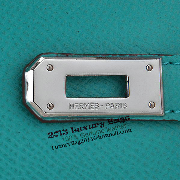 Hermes Kelly Original Saffiano Leather Bi-Fold Wallet A708 Light Green