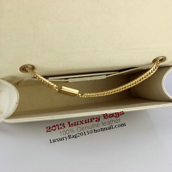 Yves Saint Laurent Monogramme Cross-body Shoulder Bag 66016 OffWhite