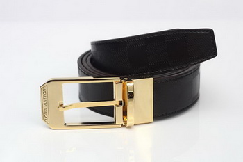 Louis Vuitton Brown Leather Belt LV2059