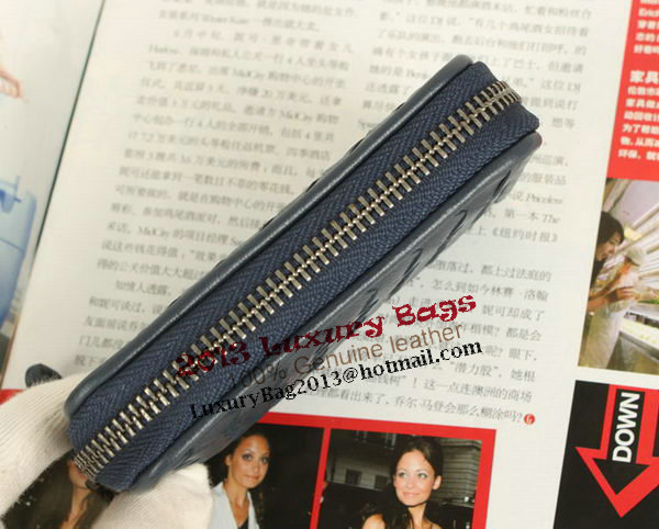 Bottega Veneta Intrecciato Nappa Mini Wallet 5818 RoyalBlue