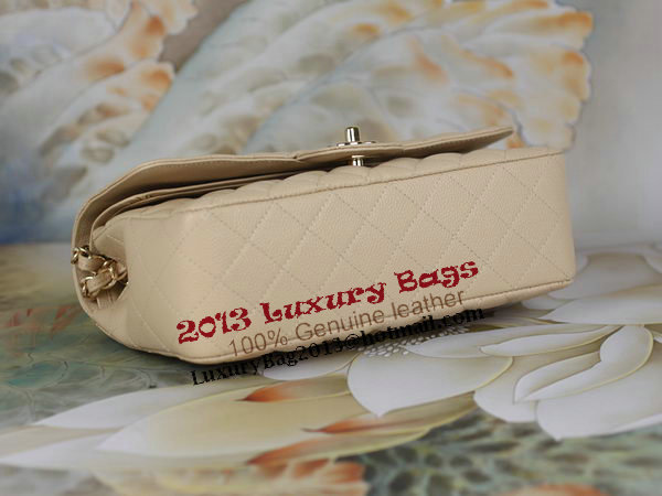 Chanel 2.55 Series Classic Flap Bag 1112 Apricot Cannage Pattern Original Leather Gold