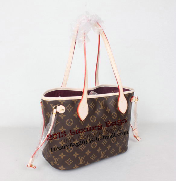 Louis Vuitton Monogram Canvas Neverfull PM M41001 Fuchsia Louis Vuitton Monogram Canvas Neverfull PM M41001 Fuchsia