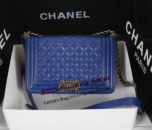 Chanel Boy Flap Shoulder Bag A67086 in Sheepskin Leather