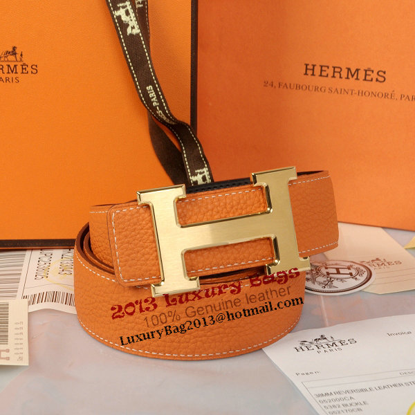 Hermes Imported Belt HR1002 Orange