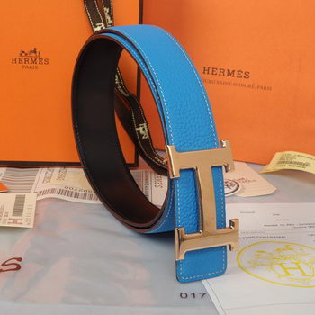 Hermes Imported Belt HR1002C Blue