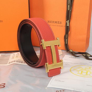 Hermes Imported Belt HR1002H Watermelon Red