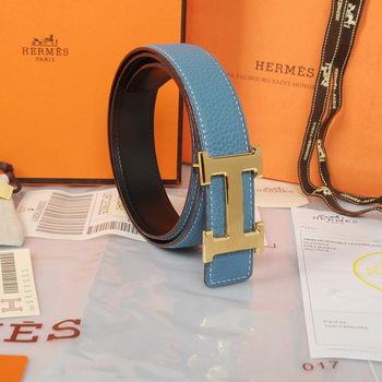 Hermes Imported Belt HR1002I Light Blue