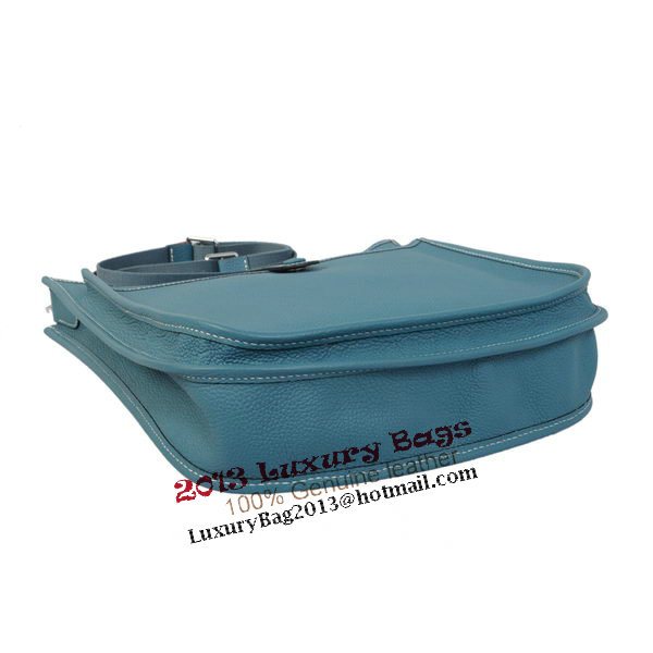 Hermes Evelyne Messenger Bag H1608 Light Blue