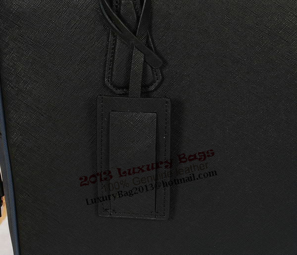Prada Original Leather Briefcase 305M Black