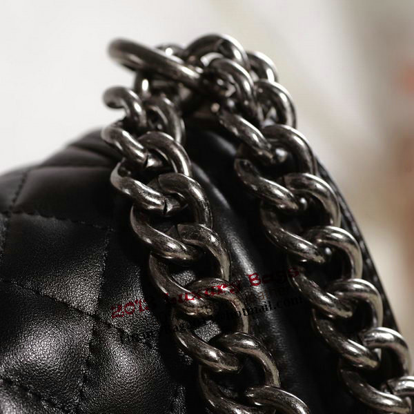 Chanel Boy Flap Shoulder Bag in Original Leather A67087 Black