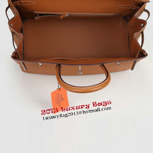 Hermes Birkin 35CM Tote Bag Wheat Original Leather H35 Silver