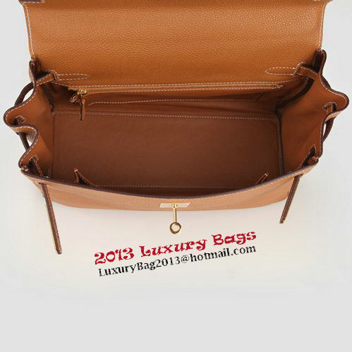 Hermes Kelly 32cm Shoulder Bag Wheat Original Leather K32 Gold