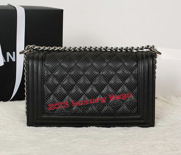 Boy Chanel Flap Shoulder Bag in Calfskin Leather A66333