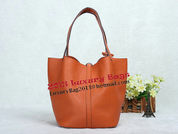 Hermes Picotin Lock MM Bag in Original Leather Orange