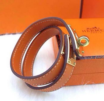 Hermes Genuine Leather Bracelet HM0013D