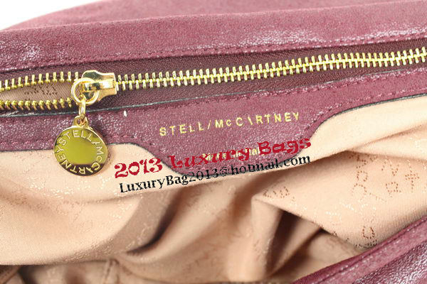 Stella McCartney 838 Burgundy Falabella PVC Cross Body Bag