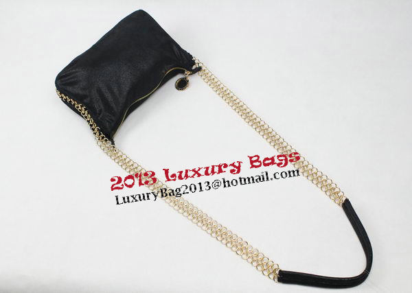 Stella McCartney Calfskin Leather Cross Body Bag 835 Black