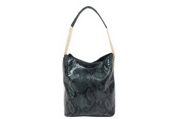 Stella McCartney Snake Leather Hobo Bag 836 Green