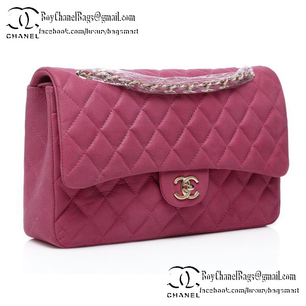 Chanel Classic Flap Bag Cannage Pattern CHA1113 Peach