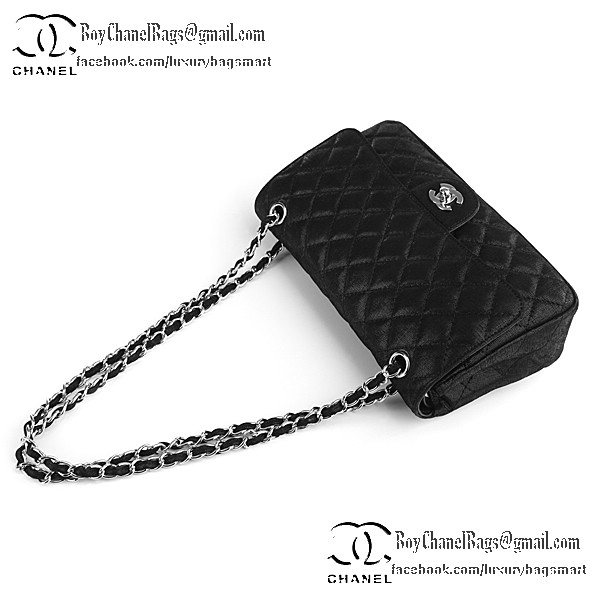 Chanel Classic Flap Bag Grain Leather CHA1113 Black