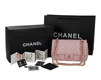 Chanel Classic Flap Bag Patent Leather CHA1113 Pink
