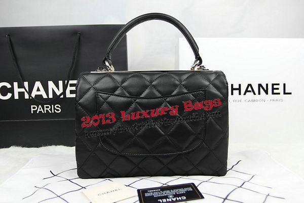 Chanel Classic Top Flap Bag Original Sheepskin Leather CHA92236 Black