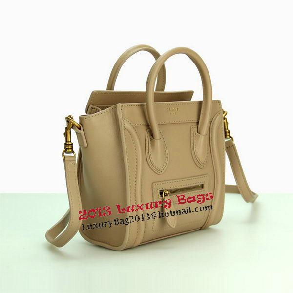 Celine Luggage Nano Bag Smooth Leather CL88029 Khaki