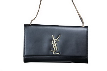Yves Saint Laurent mini Monogramme Smooth Leather Shoulder Bag Y009 Black