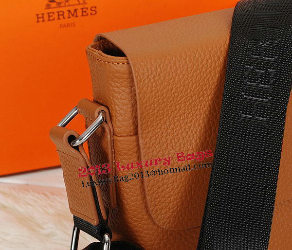 Hermes Original Grainy Calf Leather Messenger Bag H95275