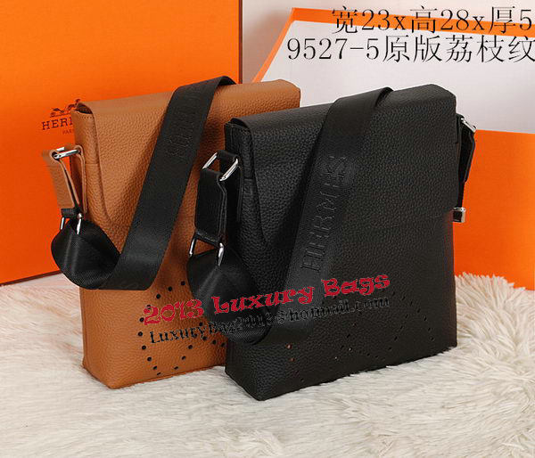 Hermes Original Grainy Calf Leather Messenger Bag H95275