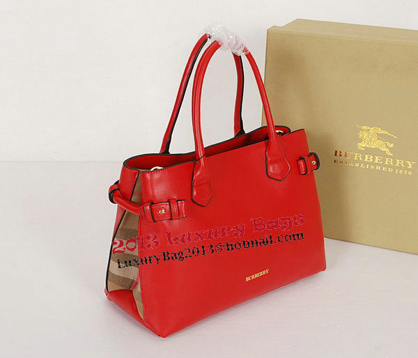 BurBerry Tote Bag Bag in Original Leather 9181A