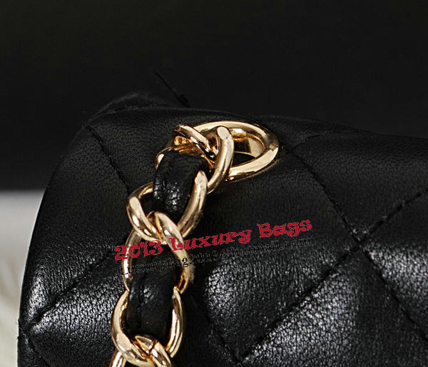 Chanel mini Classic Flap Bag Original Leather CHA1115 Black