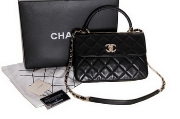 Chanel Original Lambskin Embellished Flap Bag CHA92237 Black