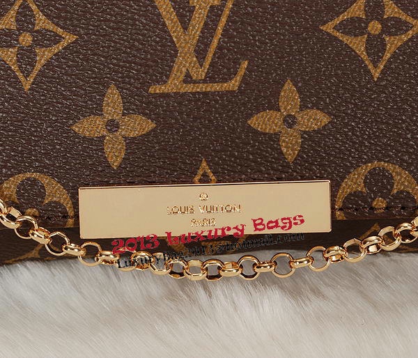 Louis Vuitton M40717 Monogram Canvas Favorite PM Bag Louis Vuitton M40717 Monogram Canvas Favorite PM Bag