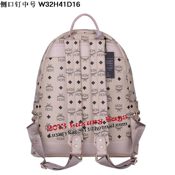 MCM Medium Stark Backpack MC2446 Beige