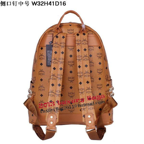 MCM Medium Stark Backpack MC2446 Wheat